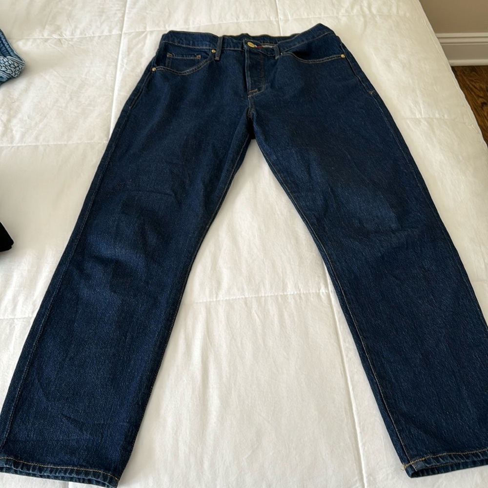 Frame High Waisted Boot Leg Jeans in size 29